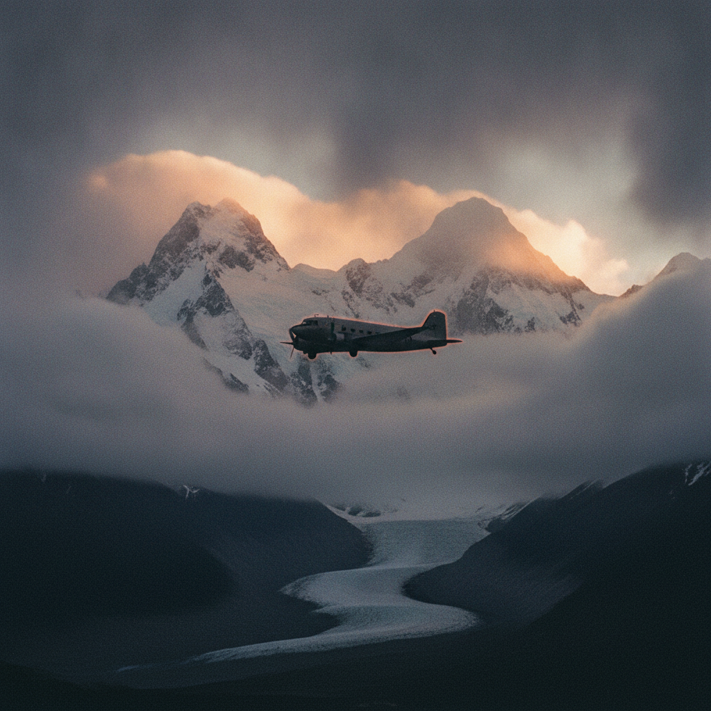 STENDEC: le mot qu'un avion de ligne a envoyé quatre minutes avant de percuter un glacier