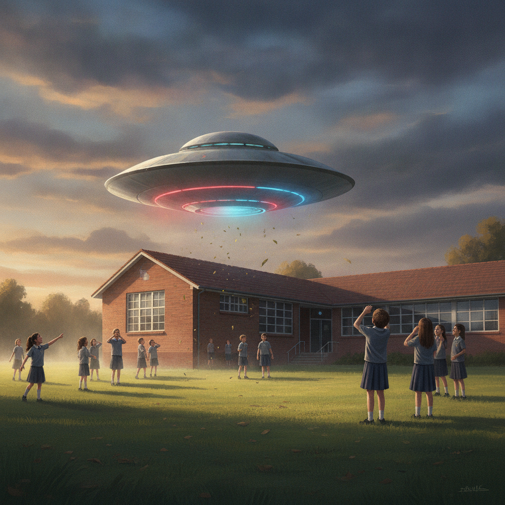 Recess at Westall: The Morning 200 Australian Schoolchildren Watched Something Land